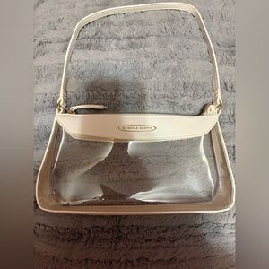 Kendra Scott Cream and Clear Shoulder Bag